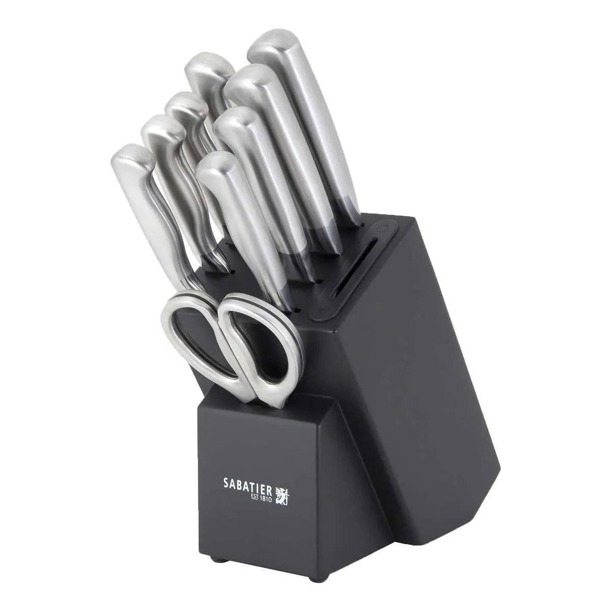 Sabatier 10-Piece Edgekeeper Stainless German Steel Cutlery Set