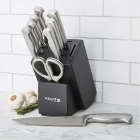 Sabatier 10-Piece Edgekeeper Stainless German Steel Cutlery Set