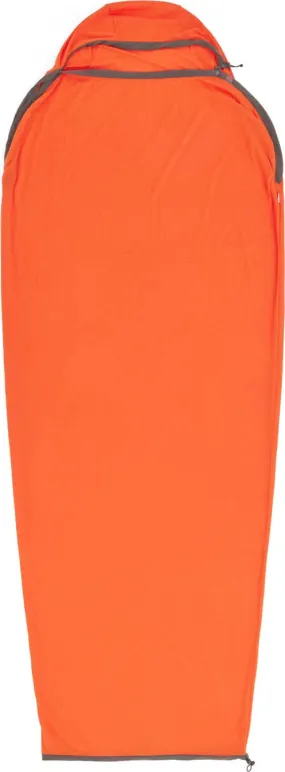Sea To Summit Reactor Extreme Sleeping Bag Liner Standard Spicy Orange | Buy Sea To Summit Reactor Extreme Sleeping Bag Liner Standard Spicy Orange here | Outnorth
