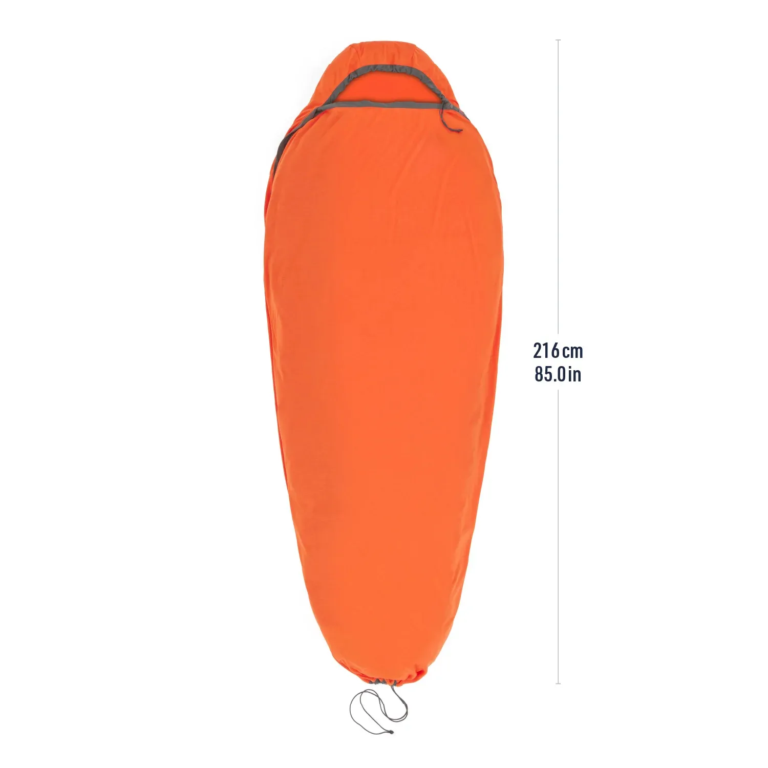 Sea To Summit Reactor Extreme Sleeping Bag Liner Standard Spicy Orange | Buy Sea To Summit Reactor Extreme Sleeping Bag Liner Standard Spicy Orange here | Outnorth