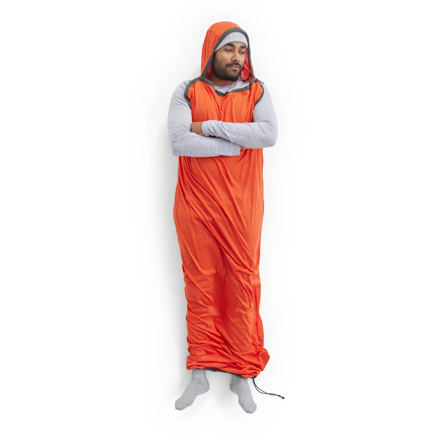 Sea To Summit Reactor Extreme Sleeping Bag Liner Standard Spicy Orange | Buy Sea To Summit Reactor Extreme Sleeping Bag Liner Standard Spicy Orange here | Outnorth