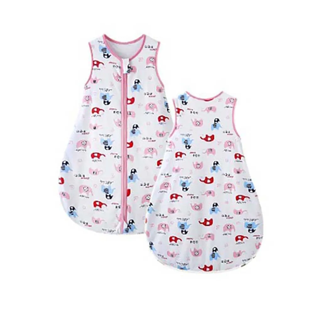 Sleeveless Cotton Baby Sleeping Bag