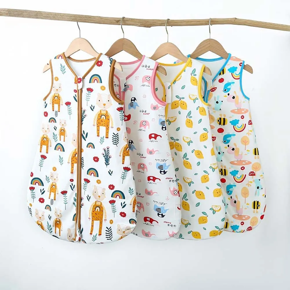 Sleeveless Cotton Baby Sleeping Bag