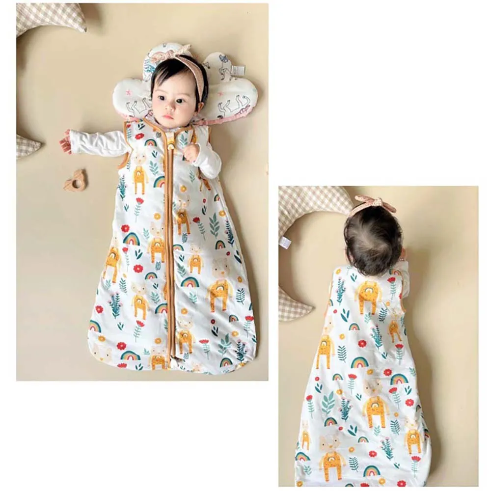 Sleeveless Cotton Baby Sleeping Bag
