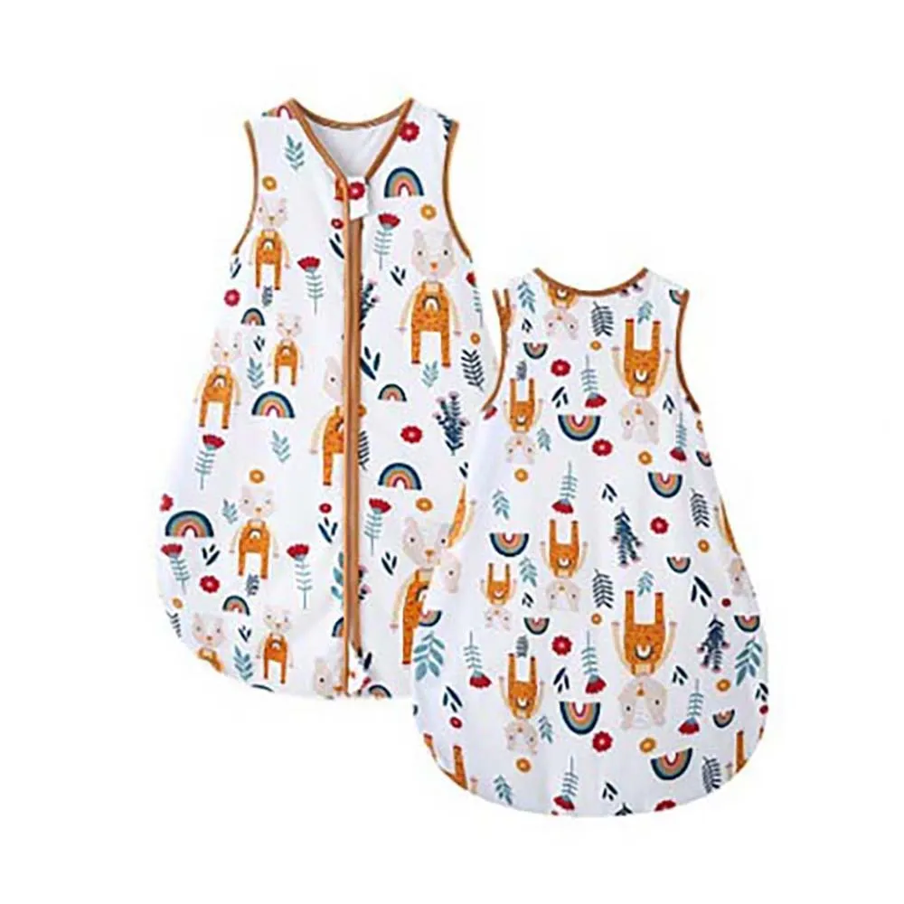 Sleeveless Cotton Baby Sleeping Bag