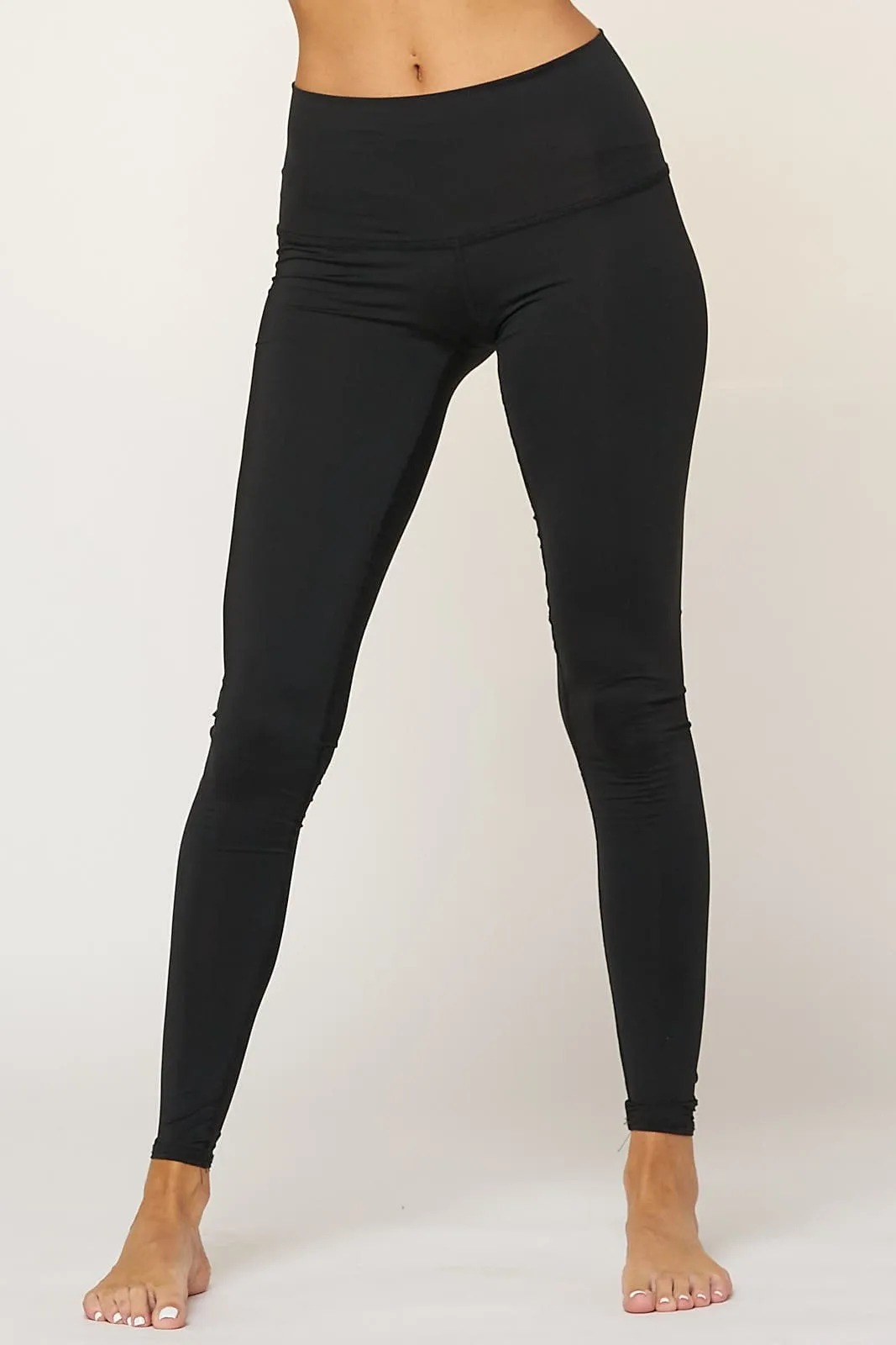 Solid Black Hot Pant