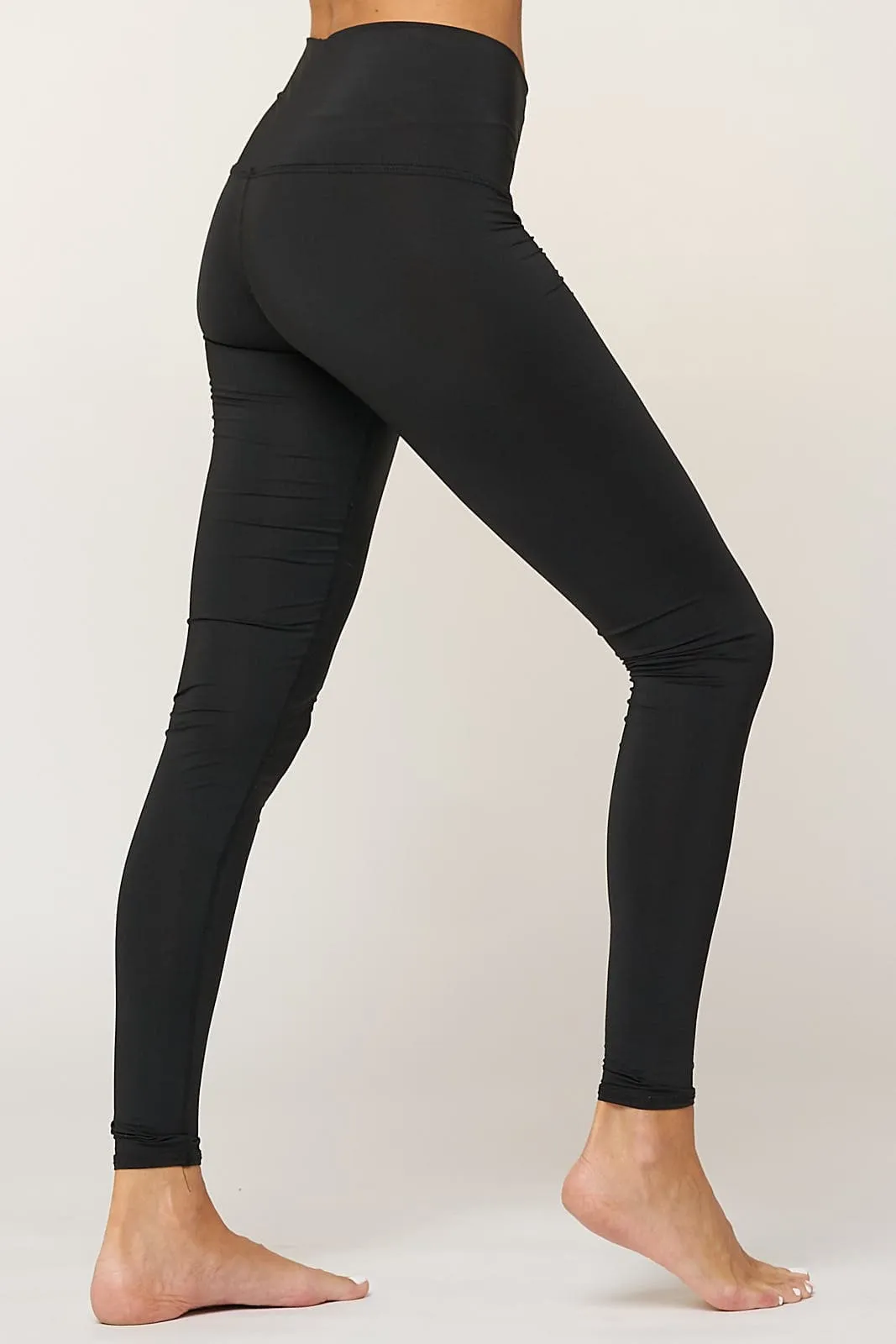 Solid Black Hot Pant