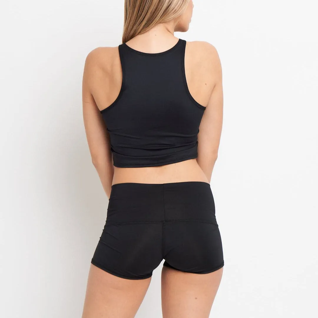 Solid Black Sun Short