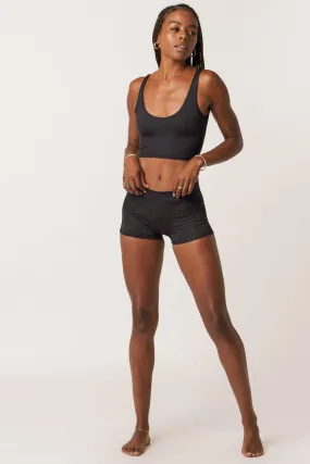 Solid Black Sun Short