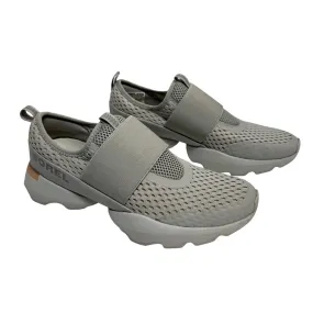 Sorel Kinetic Impact Strap Sneaker Gray Women’s 9.5 Slip On Dove Moonstone