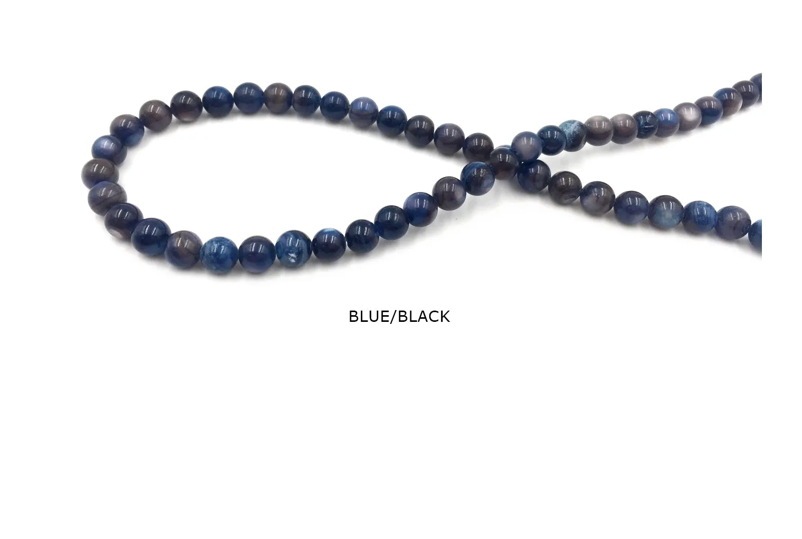 SP1030-19 Round Shell Bead 6mm
