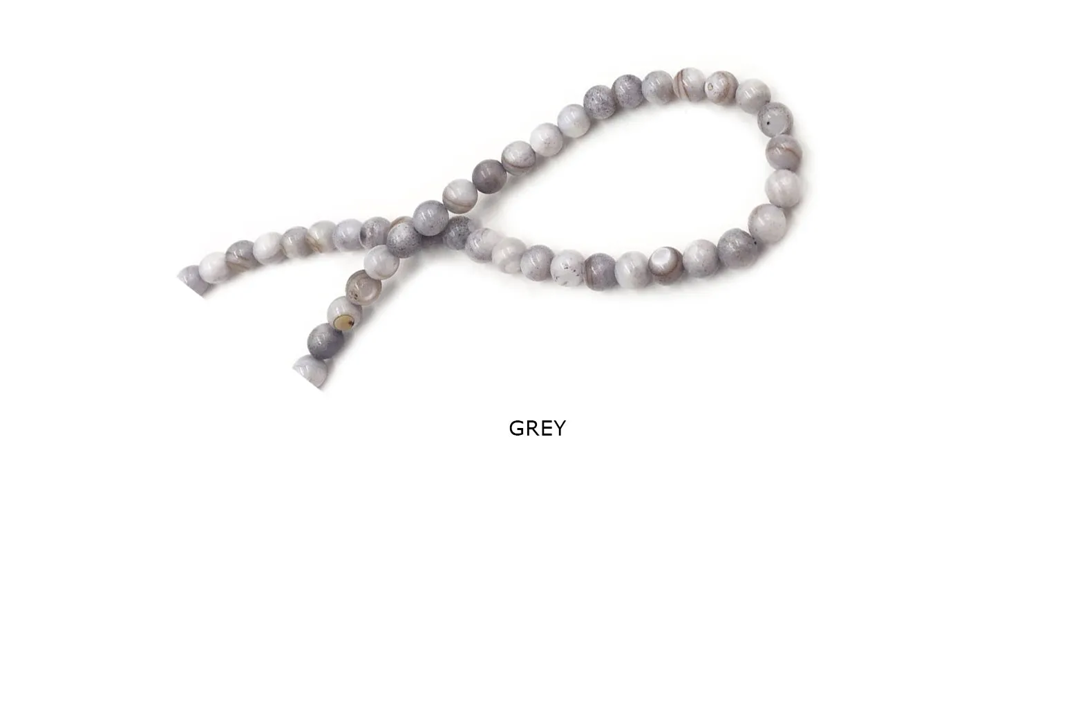 SP1030-19 Round Shell Bead 6mm