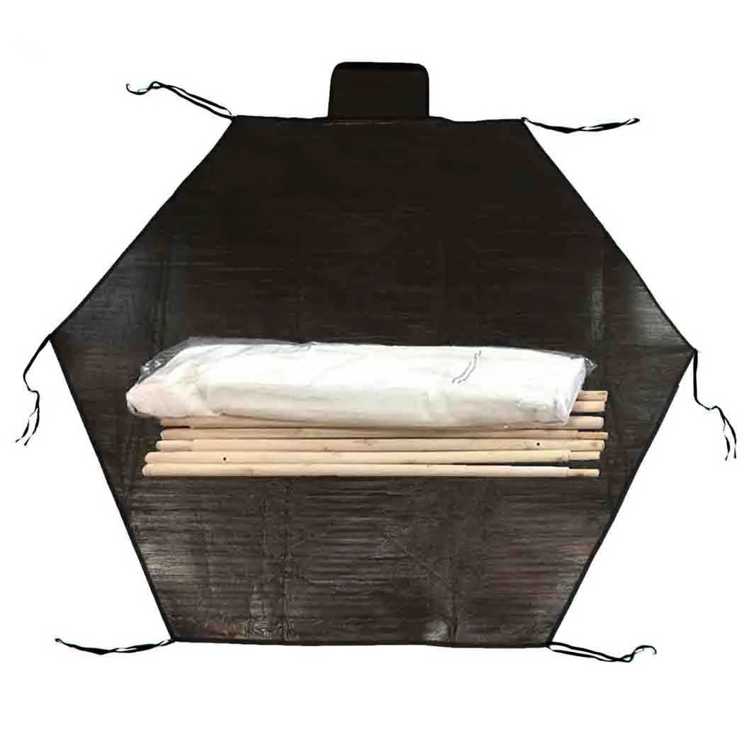 Teepee Floor Mat - Play Mat & Storage Bag in One
