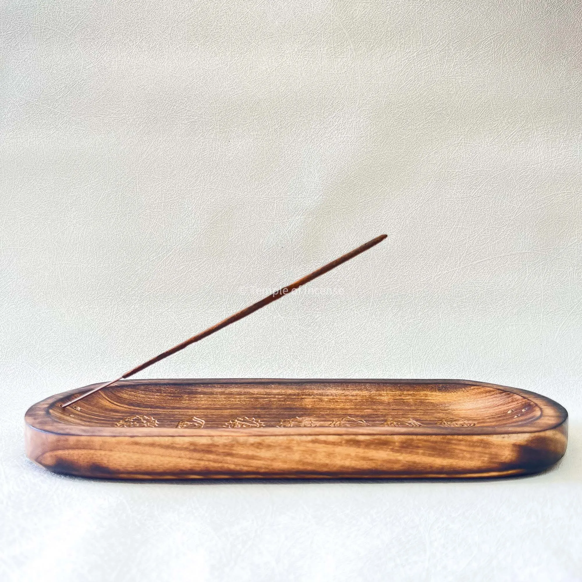 Temple of Incense 7 Chakra Wooden Incense Holder