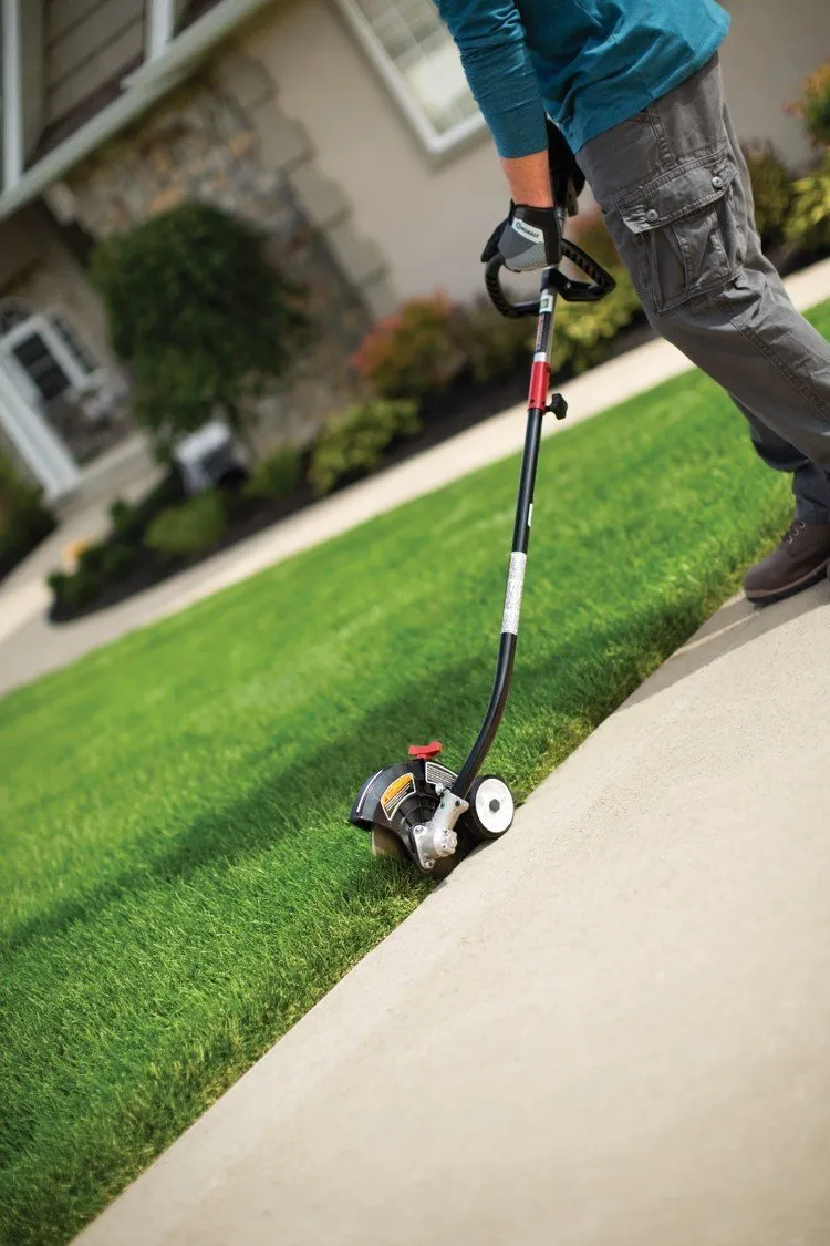 TrimmerPlus LE720 Edger Attachment with Steel Dual-Tip Blade