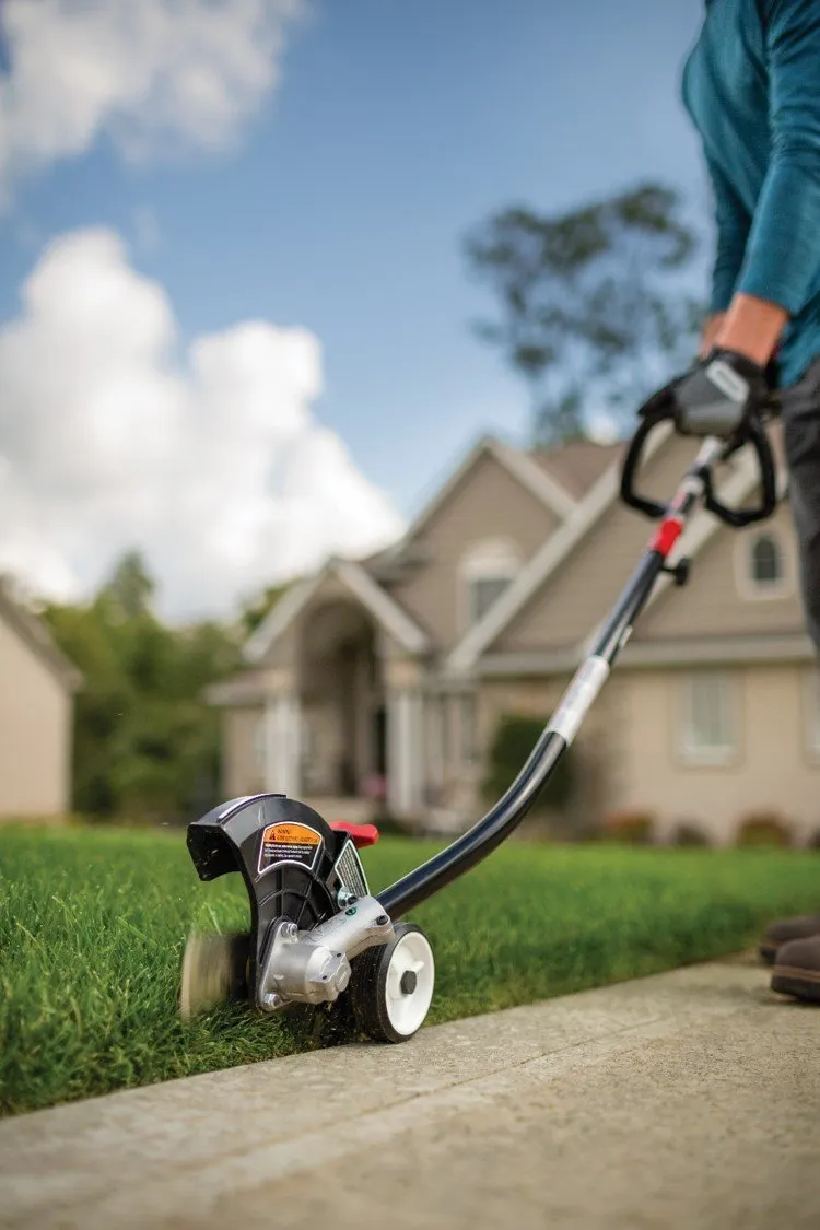 TrimmerPlus LE720 Edger Attachment with Steel Dual-Tip Blade