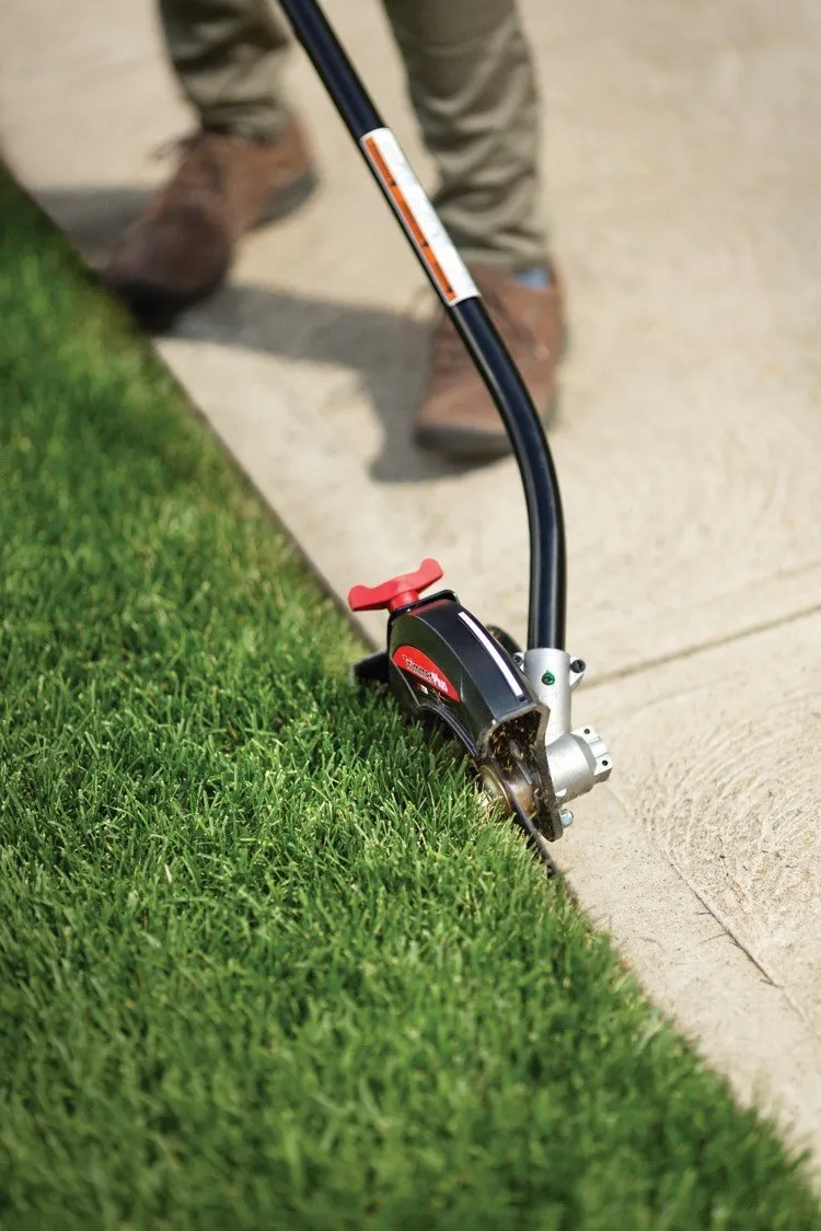 TrimmerPlus LE720 Edger Attachment with Steel Dual-Tip Blade