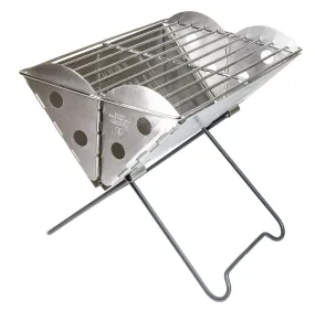 UCO Flatpack Portable Stainless Steel Grill and Fire Pit