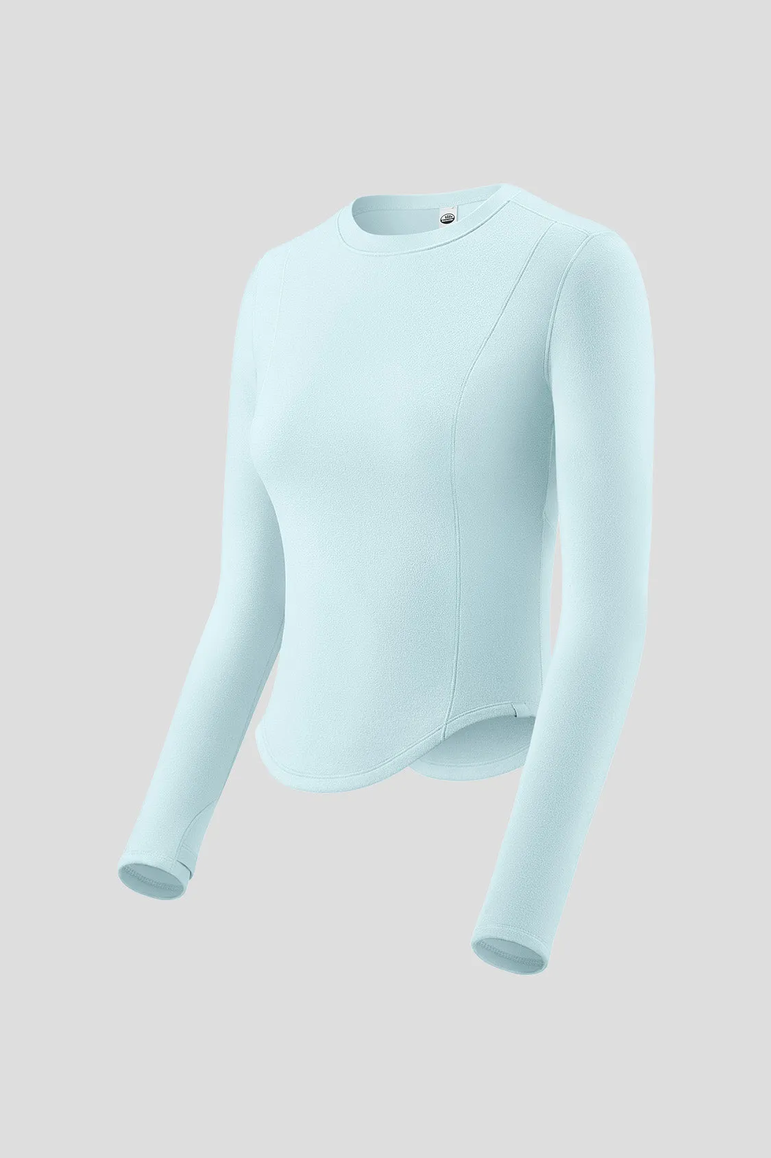 Women's Mid-Warm Short Fleece Long-Sleeve Shirt