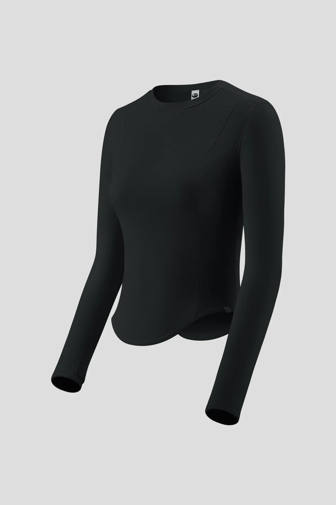 Women's Mid-Warm Short Fleece Long-Sleeve Shirt