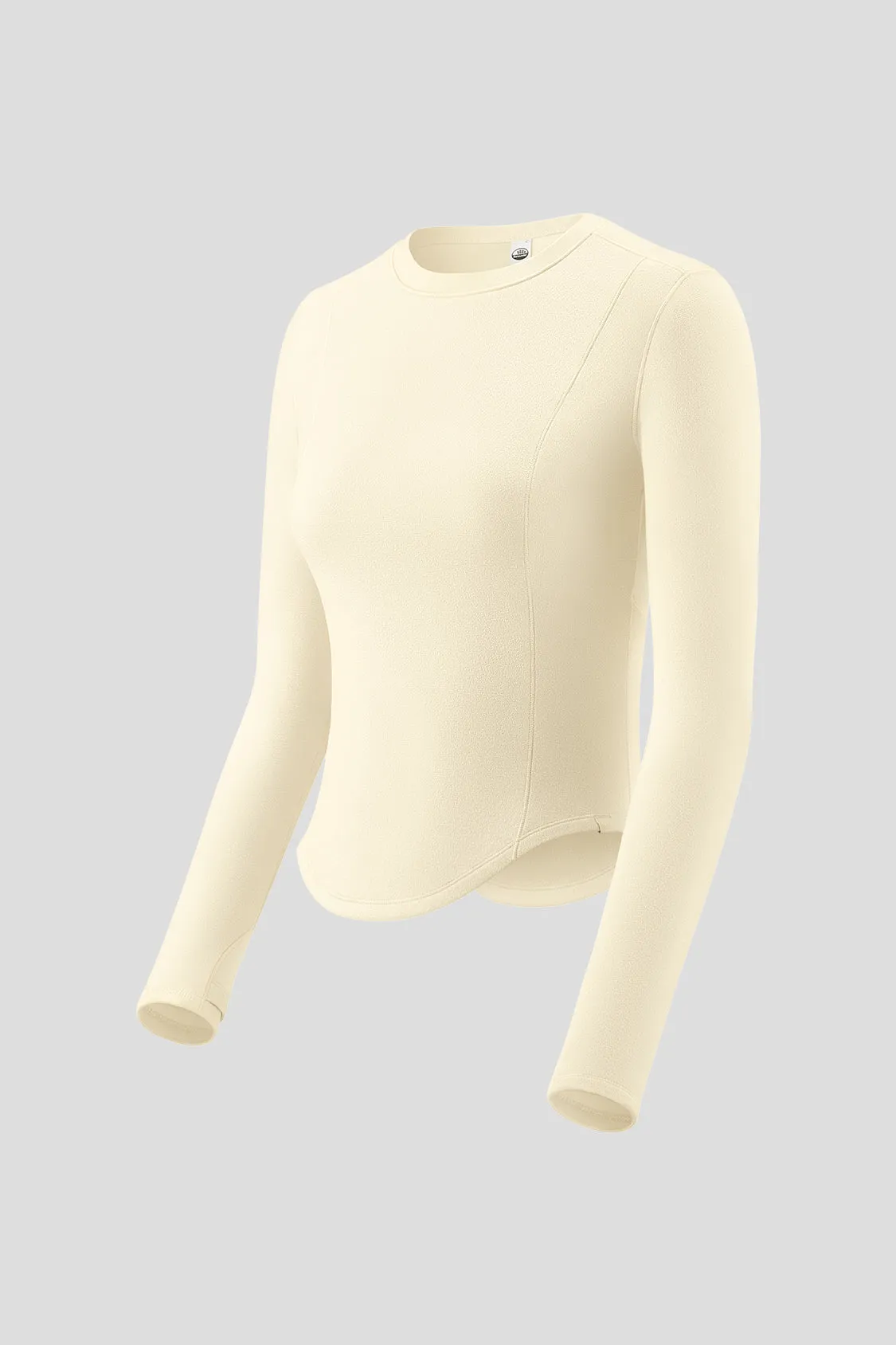 Women's Mid-Warm Short Fleece Long-Sleeve Shirt